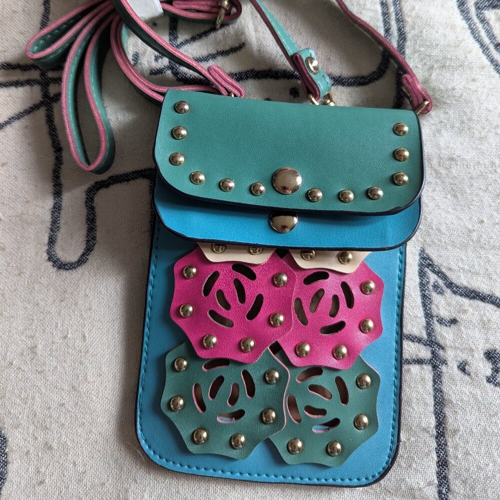 Mini leather purse
